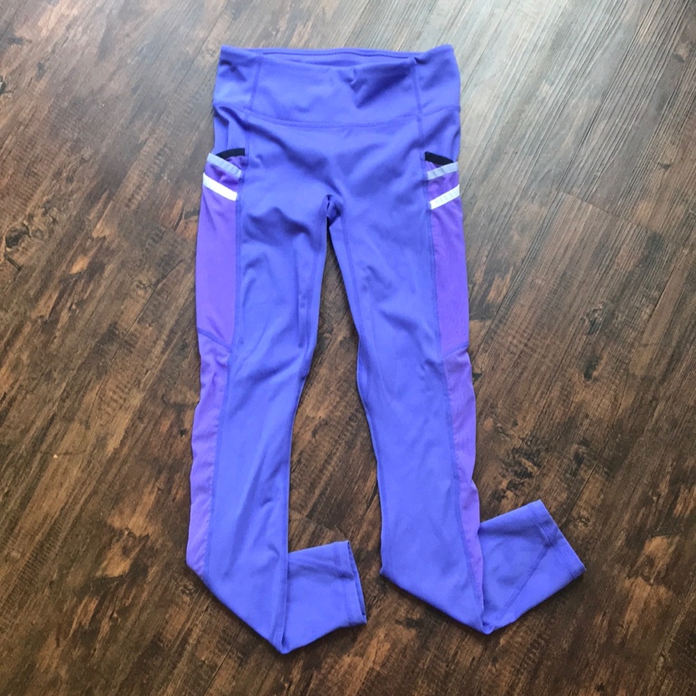 Fabletics Trinity Mid Rise Leggings With Pockets
